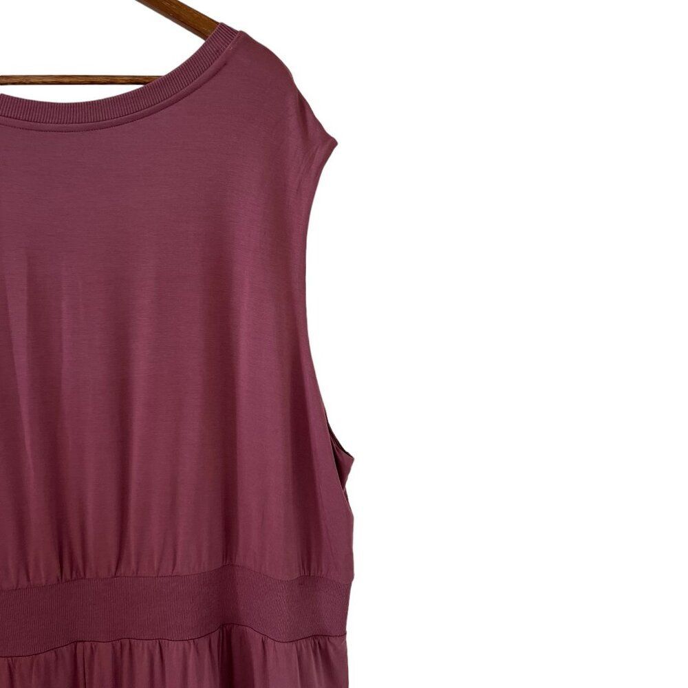 Athleta NEW Santorini Cinch Dress In Mauve Rose Size 3X - Picture 6 of 15